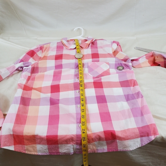 Merona Womens Button Down Shirt Sz Large - Picture 6 of 6